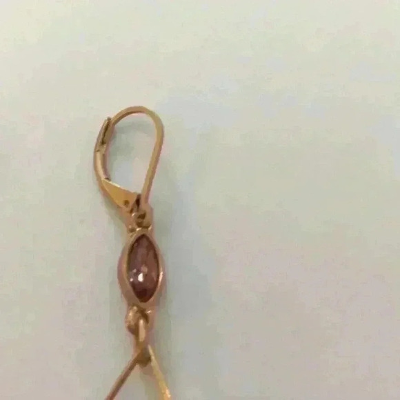 Lonna & Lilly new Gold Tone Open Drop Earrings - Picture 8 of 8